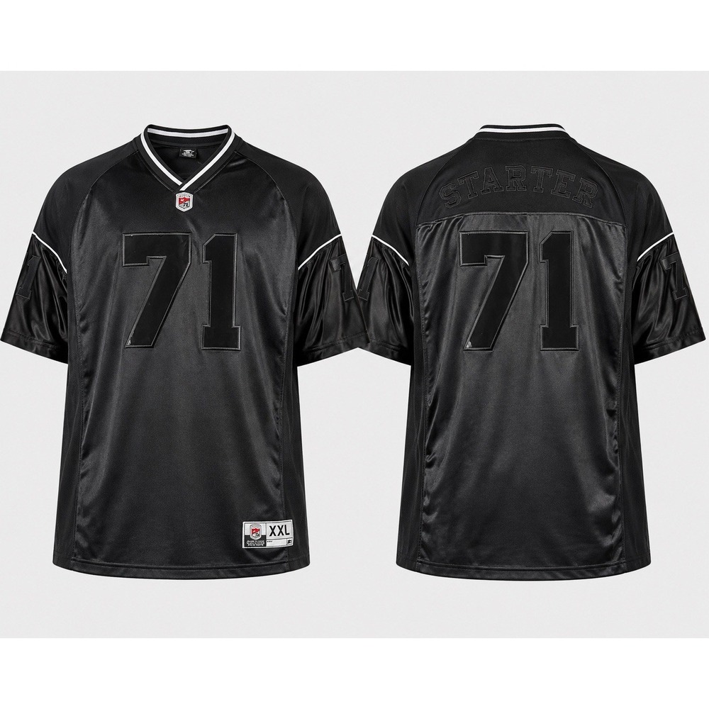 Starter 71 Football Jersey XXXL Black